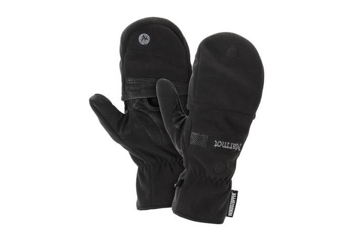 

Варежки Marmot Windstopper Convertible Glove True Black, XXL