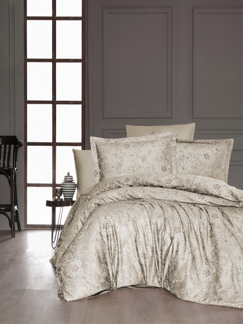 

Постільна білизна First Choice Cotton Satin 200 х 220 см Advina S.Kahve