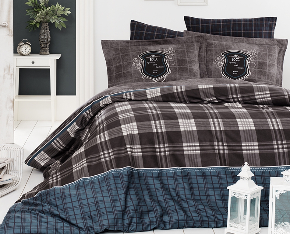 

Постільна білизна First Choice Cotton Satin 200 х 220 см Doris Kahve (2929)