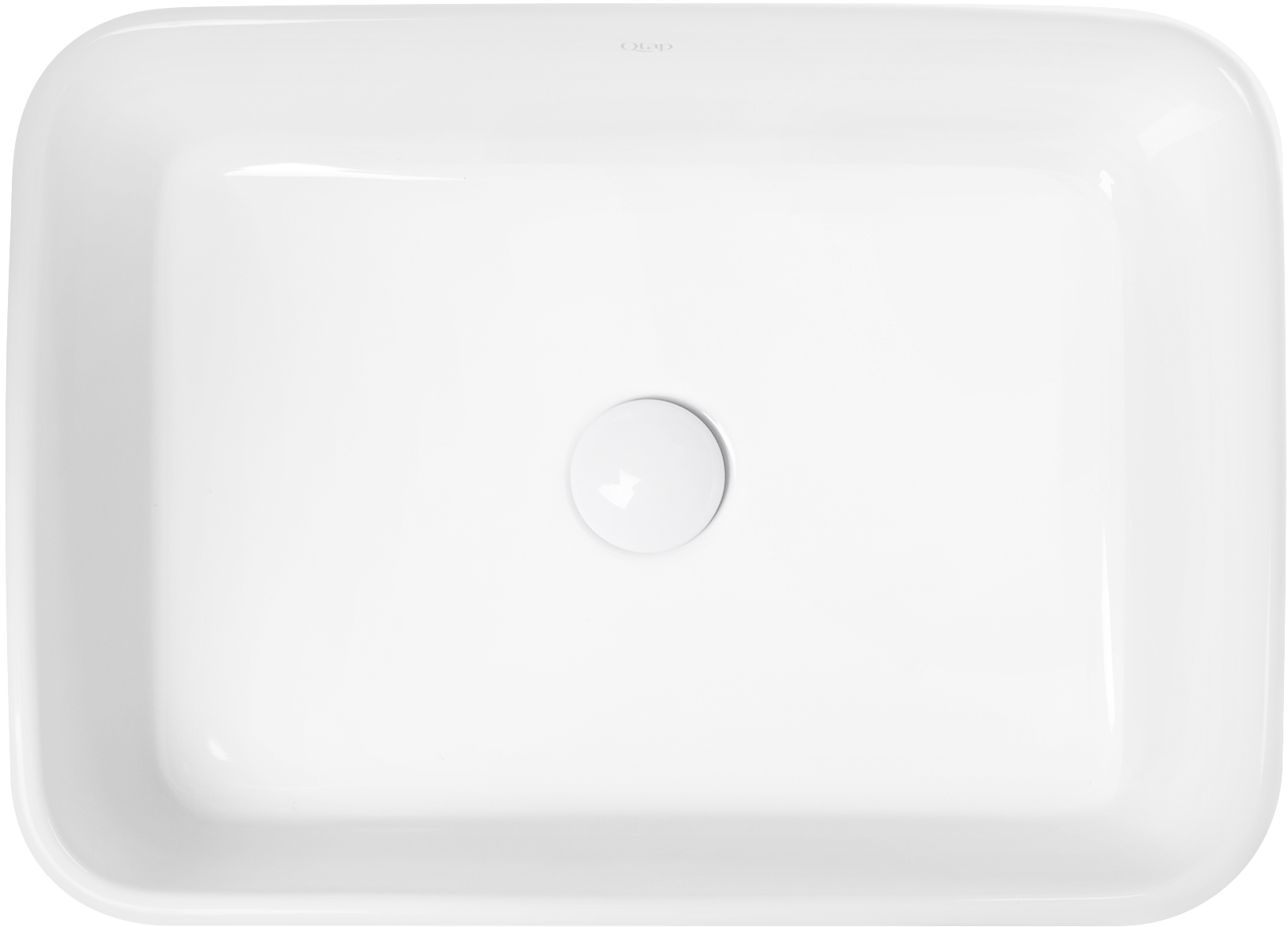 

Раковина QTAP Tern QT1711A048W с донным клапаном