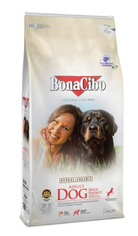 

Сухой корм для активных собак BonaCibo Adult Dog High Energy Chicken&Rice with Anchovy 15 кг с мясом курицы, анчоусами и рисом