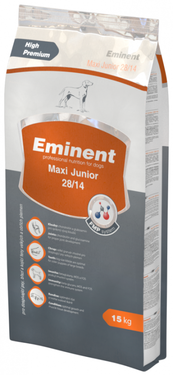 

Сухий корм Eminent Maxi Junior 15 кг для собак