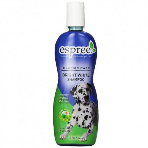 

Шампунь Espree Bright White Shampoo для собак белых и светлых окрасов, 355 мл