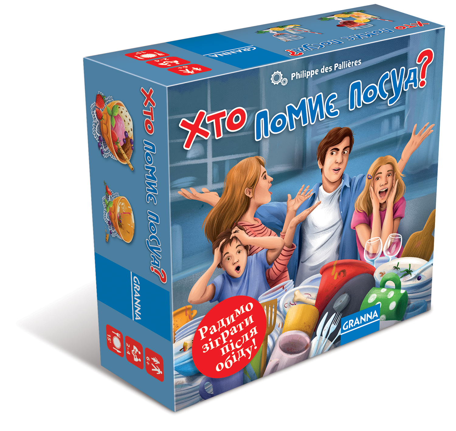 

Настольная игра Granna Кто помоет посуду (83828)