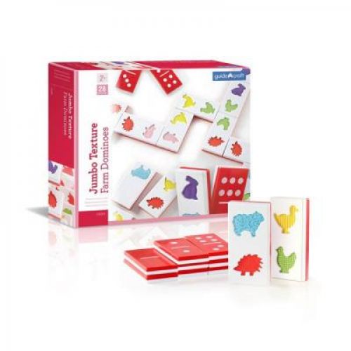 

Игровой набор Guidecraft Тактильное домино Manipulatives Ферма (G5055)