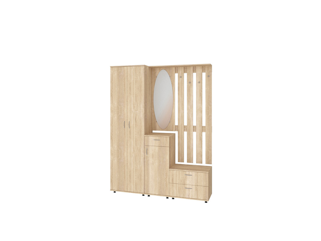 

Прихожая Вернисаж Пехотин Дуб Сонома