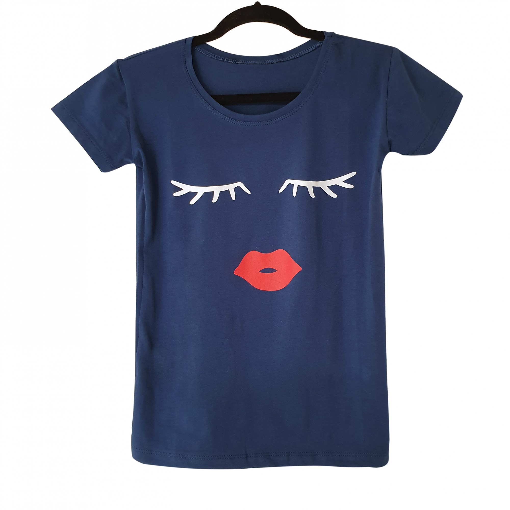 

футболка женская N Angels Eyes синяя One size 3268