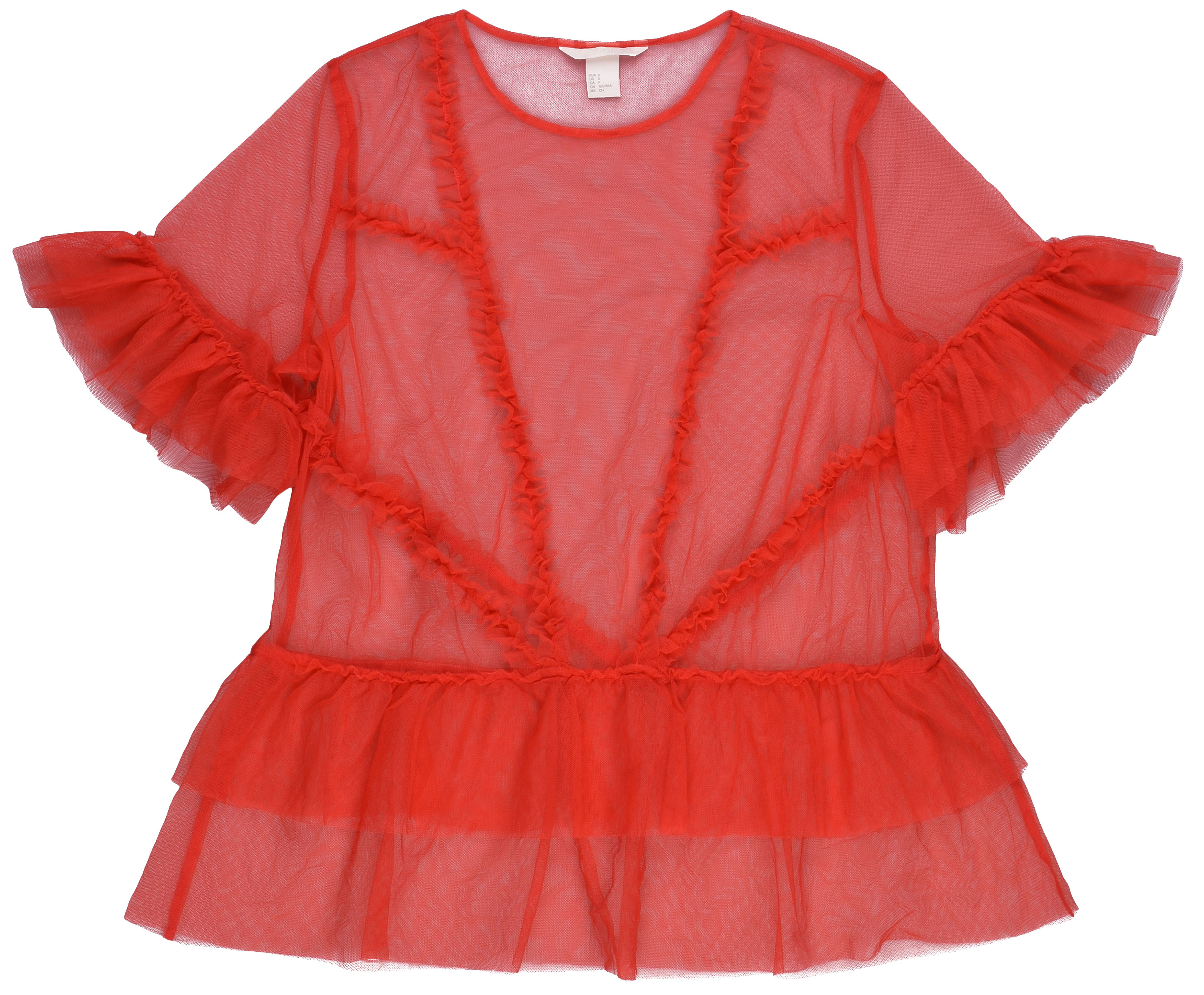 

Блуза H&M S Красный 5552244RP2_красный