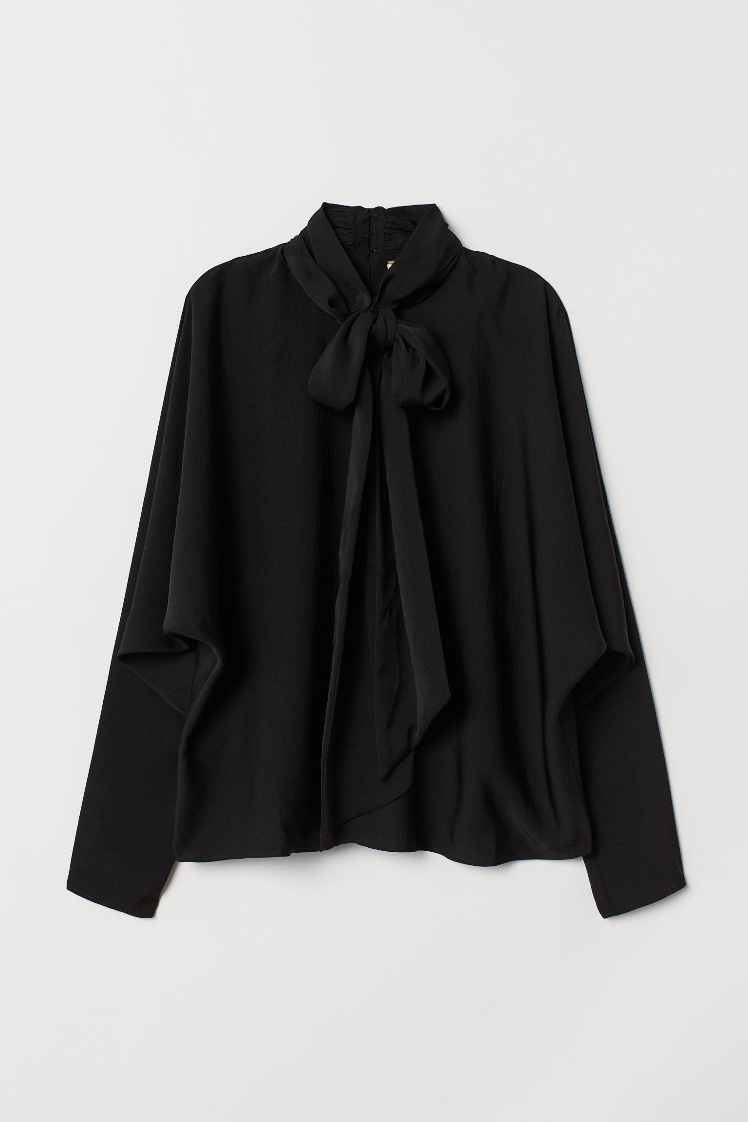 

Блуза H&M 38 Черный 6681168RP6_черный