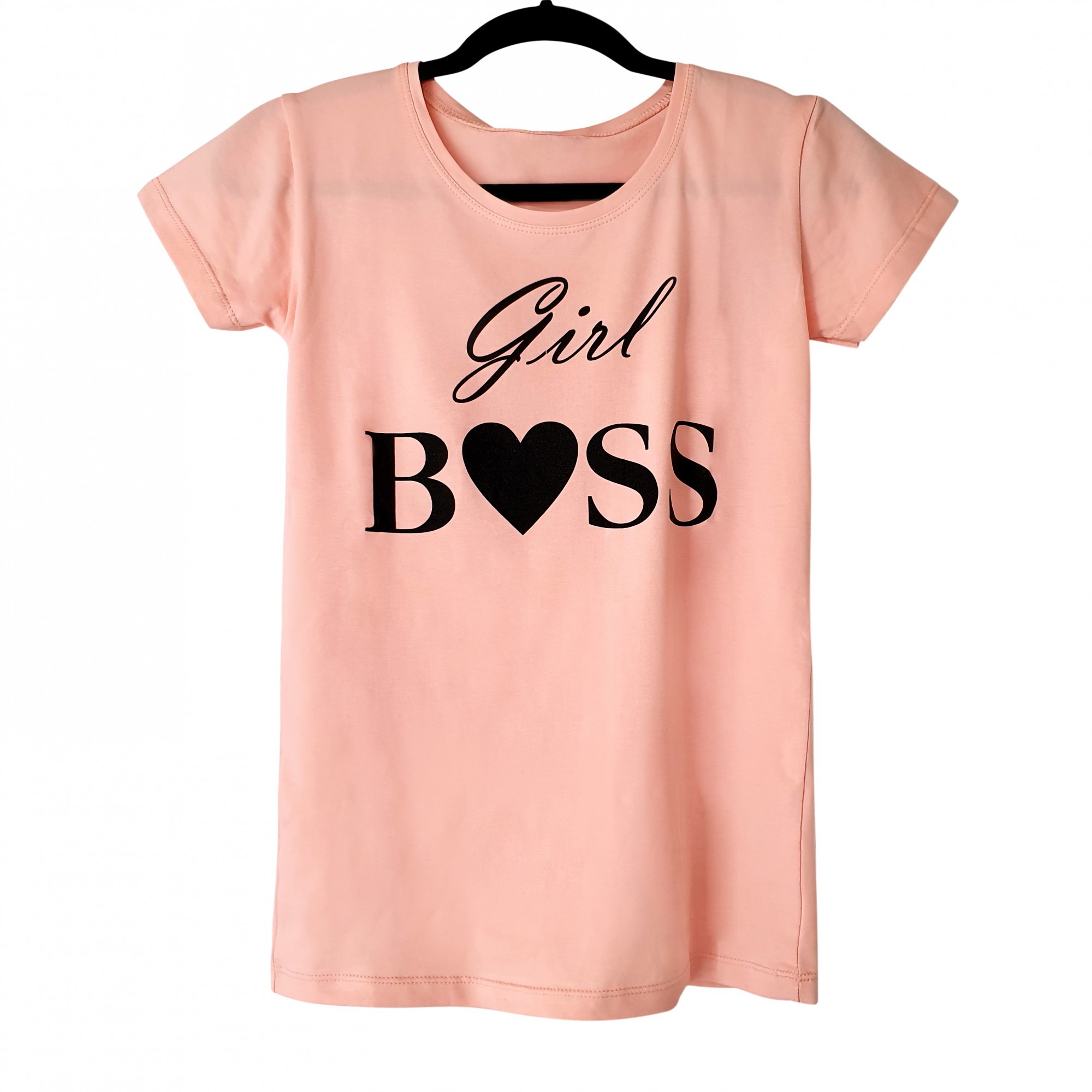 

футболка женская N Angels Girlboss нежнорозовая One size 3281