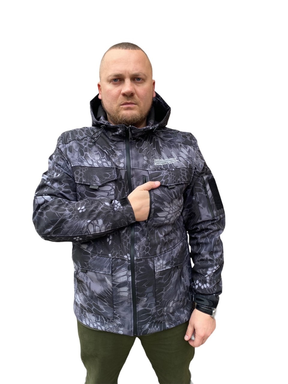 

Куртка Soft Shell милитари м65 Pancer Питон ночь, Куртка Soft Shell милитари м65 Pancer Питон ночь L