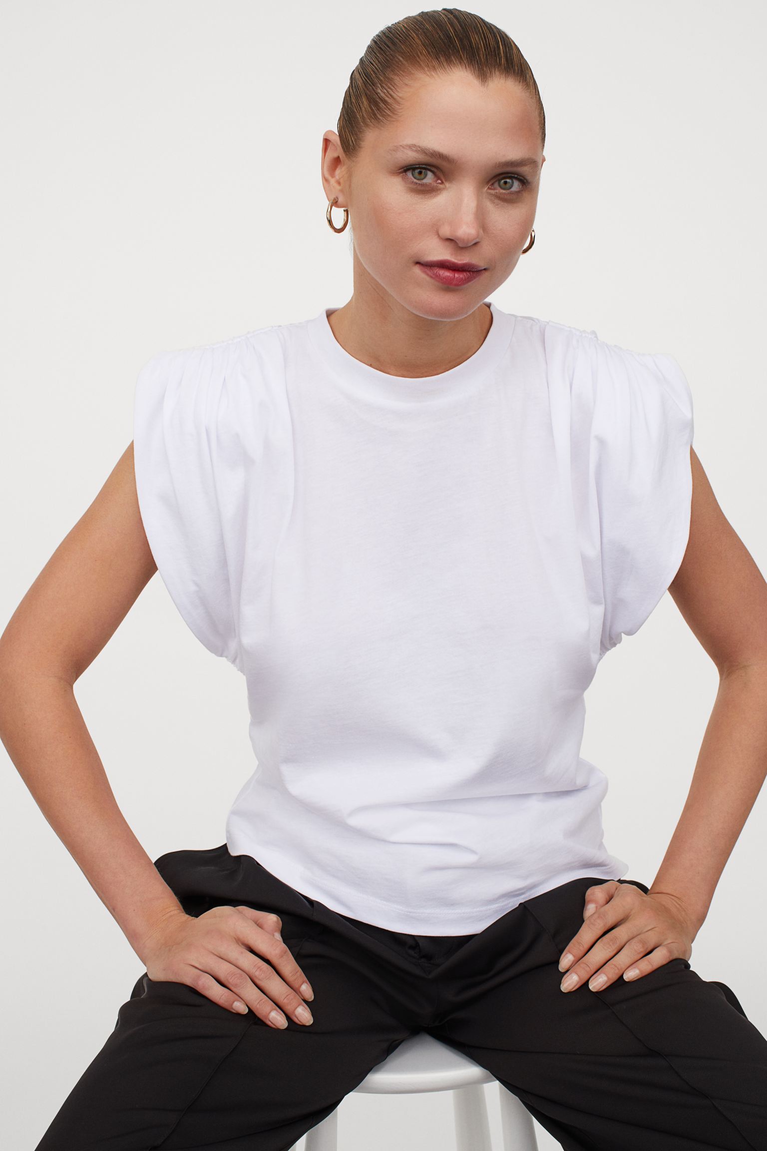 

Футболка H&M S Белый 9323652dm_Белый