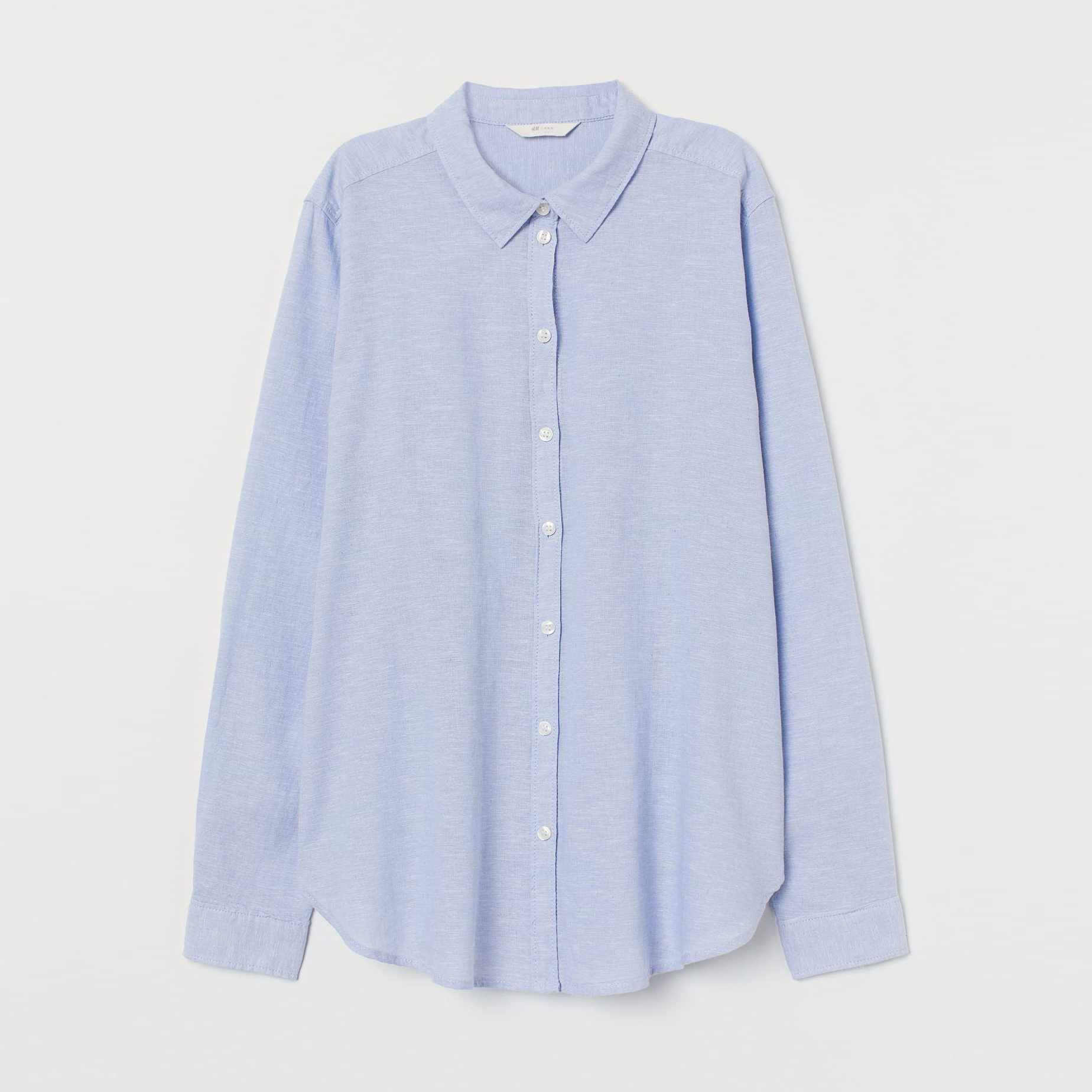 

Рубашка H&M XAZ208329QAHW 36 Голубая