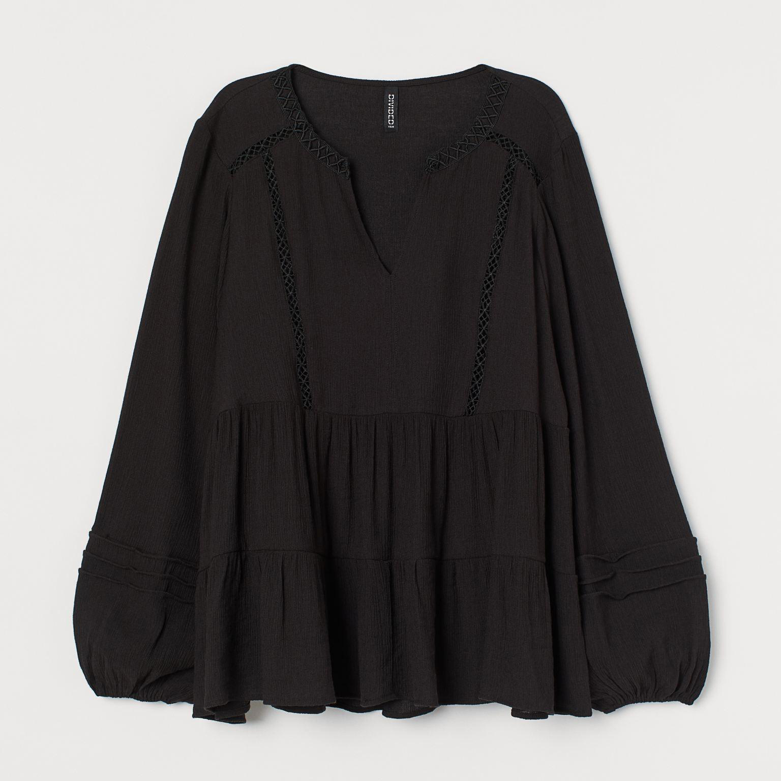 

Блузка H&M XAZ231852YGXP 32 Черная