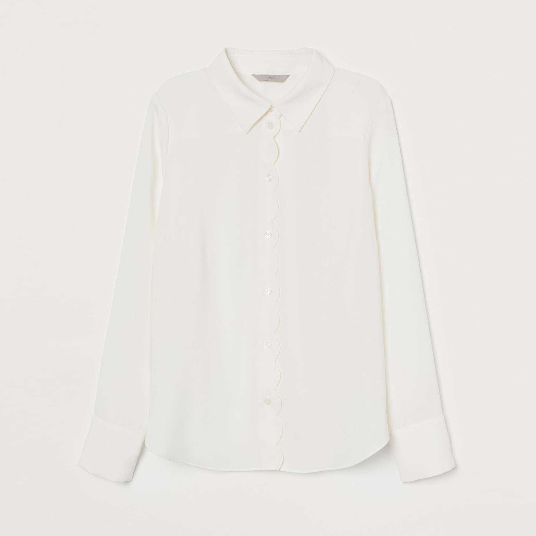 

Рубашка H&M XAZ245690UZRF  Молочная, Рубашка H&M XAZ245690UZRF XS Молочная