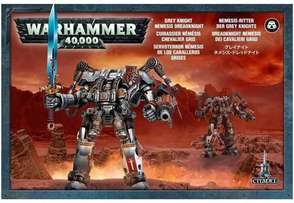 

Настольная игра Games Workshop Grey Knights Nemesis Dreadknight Warhammer 40000 (99120107008)