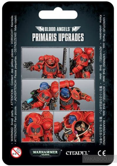 

Настольная игра Games Workshop Blood Angels Primaris Upgrades Warhammer 40000 (99070101071)