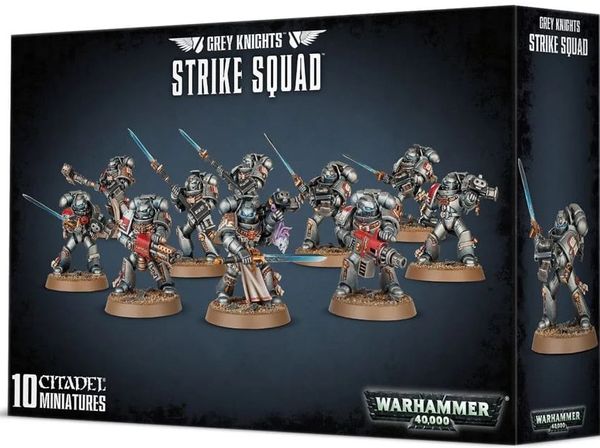 

Настольная игра Games Workshop Grey Knights Strike Squad Warhammer 40000 (99120107013)