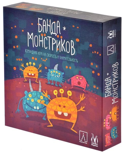 

Настольная игра Магеллан Банда Монстриков (MAG119830)