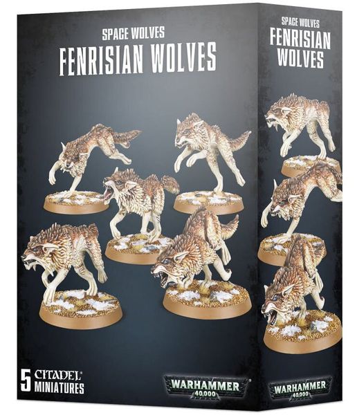

Настольная игра Games Workshop Space Marines Space Wolves Fenrisian Wolves Warhammer 40000 (99120101252)