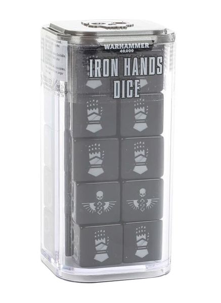 

Настольная игра Games Workshop Iron Hands Dice Set Warhammer 40000 (99220101018)