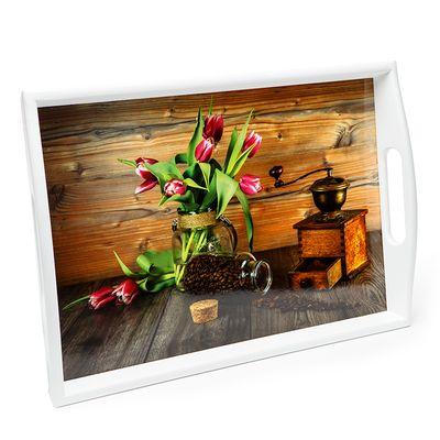 

Поднос на подушке с ручками 040129