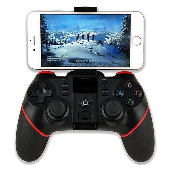 

Беспроводной джойстик Terios T-6 Bluetooth для PC iOS Android + крепление для смартфона