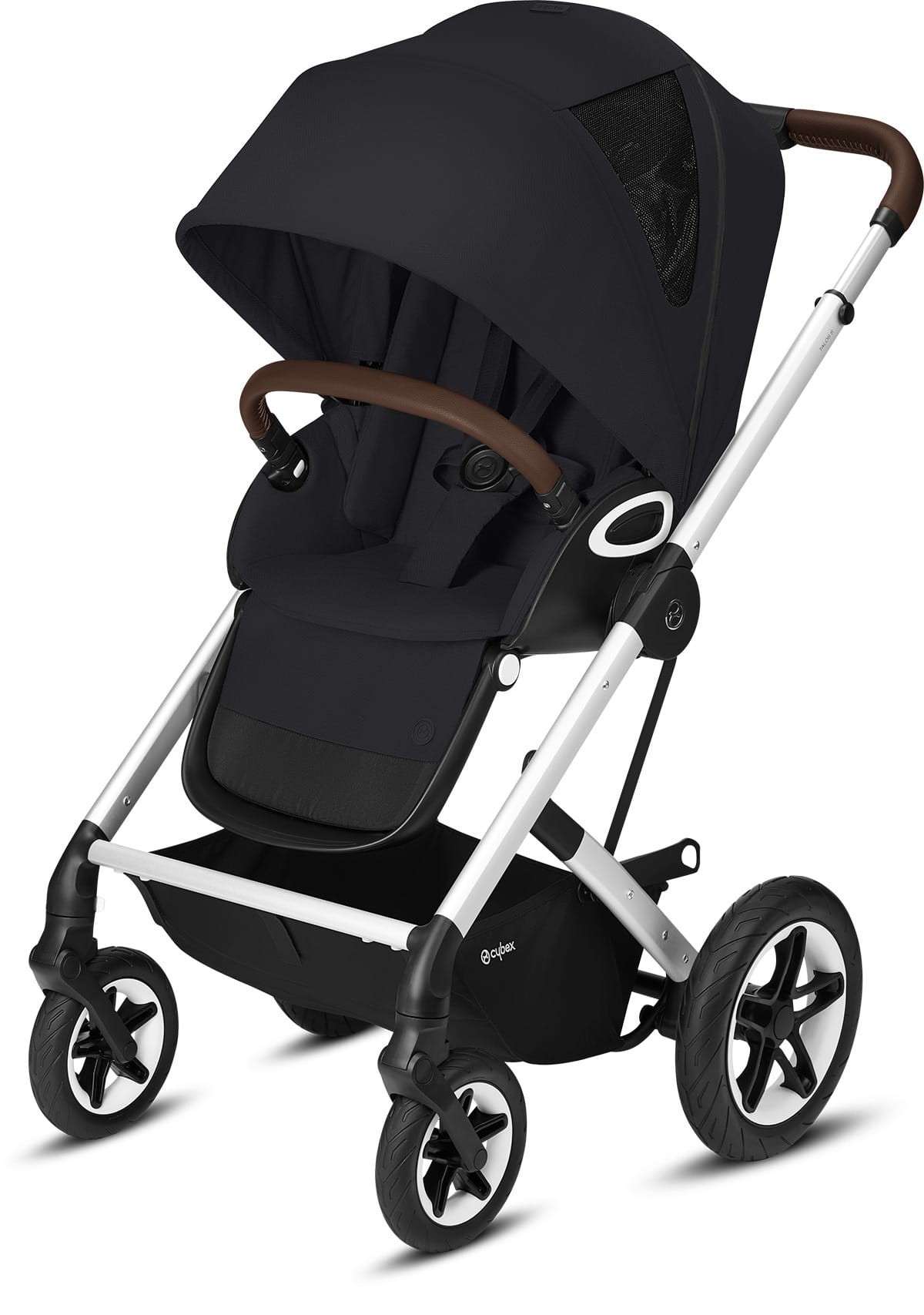 

Прогулочная коляска Cybex Talos S Lux SLV Deep Black, 4058511894898