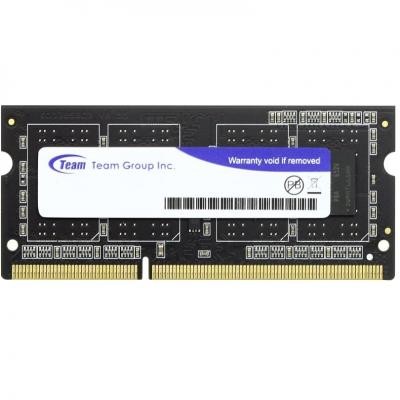 

Модуль памяти для ноутбука SoDIMM DDR3L 4GB 1600 MHz Team (TED3L4G1600C11-S01)