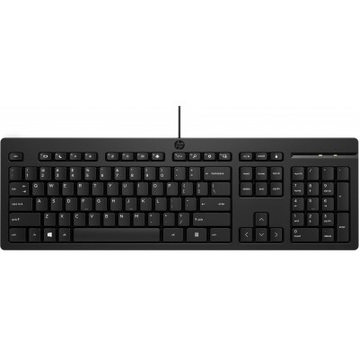 

Клавиатура HP 125 USB Ukr Black (266C9AA)