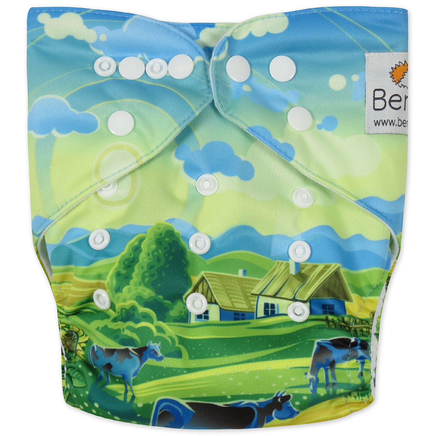 

Подгузник многоразовый c вкладышем Berni(BE3212)