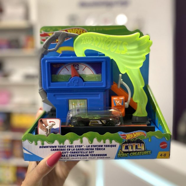 

Игровой набор Hot Wheels Токсичная заправка