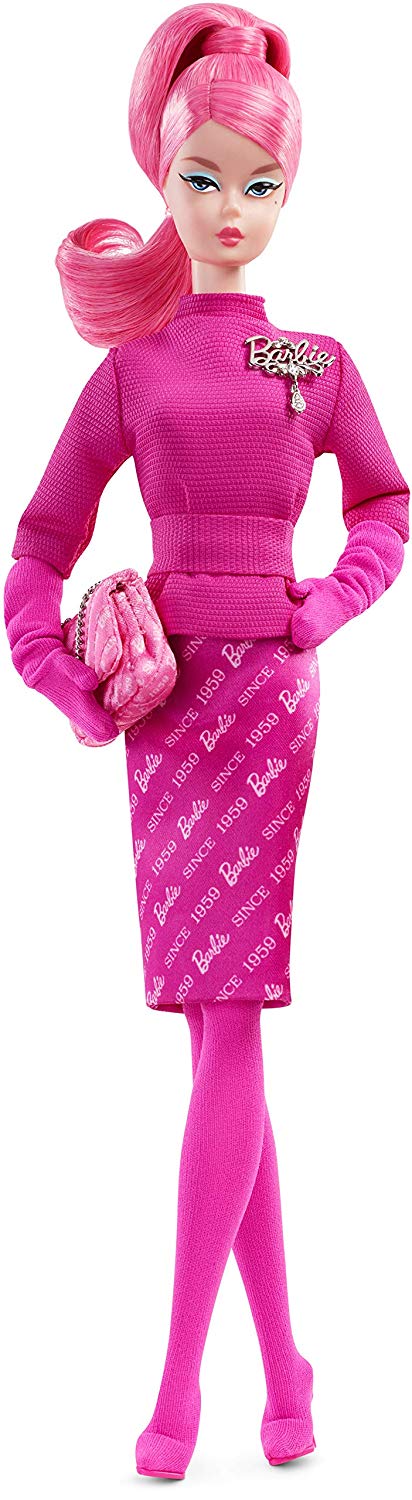 

Кукла Барби коллекционная Величественно розовая Barbie 60th Anniversary Silkstone Proudly Pink Doll (FXD50)