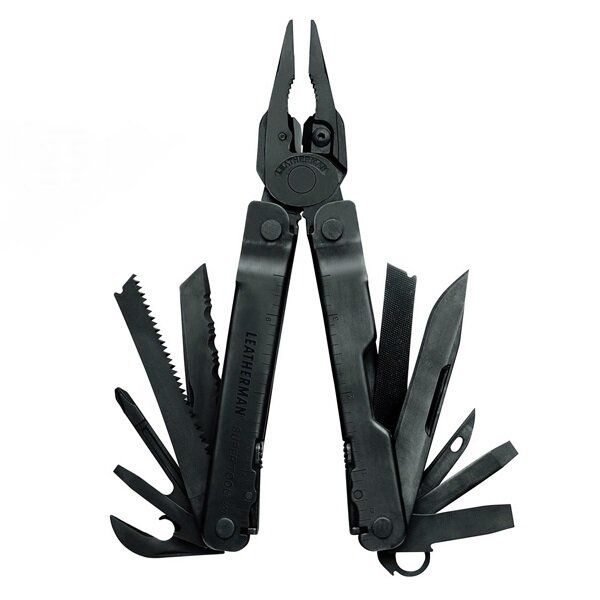 

Мультитул Leatherman Super Tool 300 BLACK, чехол MOLLE (Камо), картонная коробка