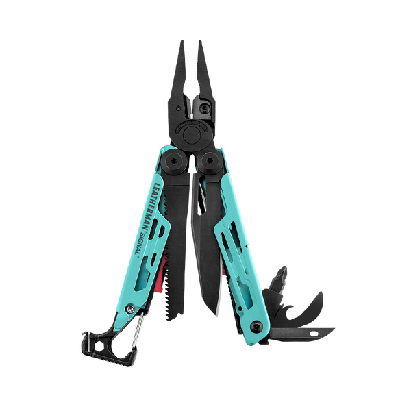 

832733 Мультиинструмент LEATHERMAN SIGNAL GRAY, синтетический чехол, картонная коробка