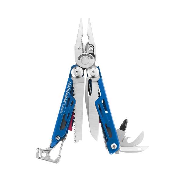 

832741 Мультиинструмент LEATHERMAN SIGNAL COBALT, синтетический чехол, картонная коробка