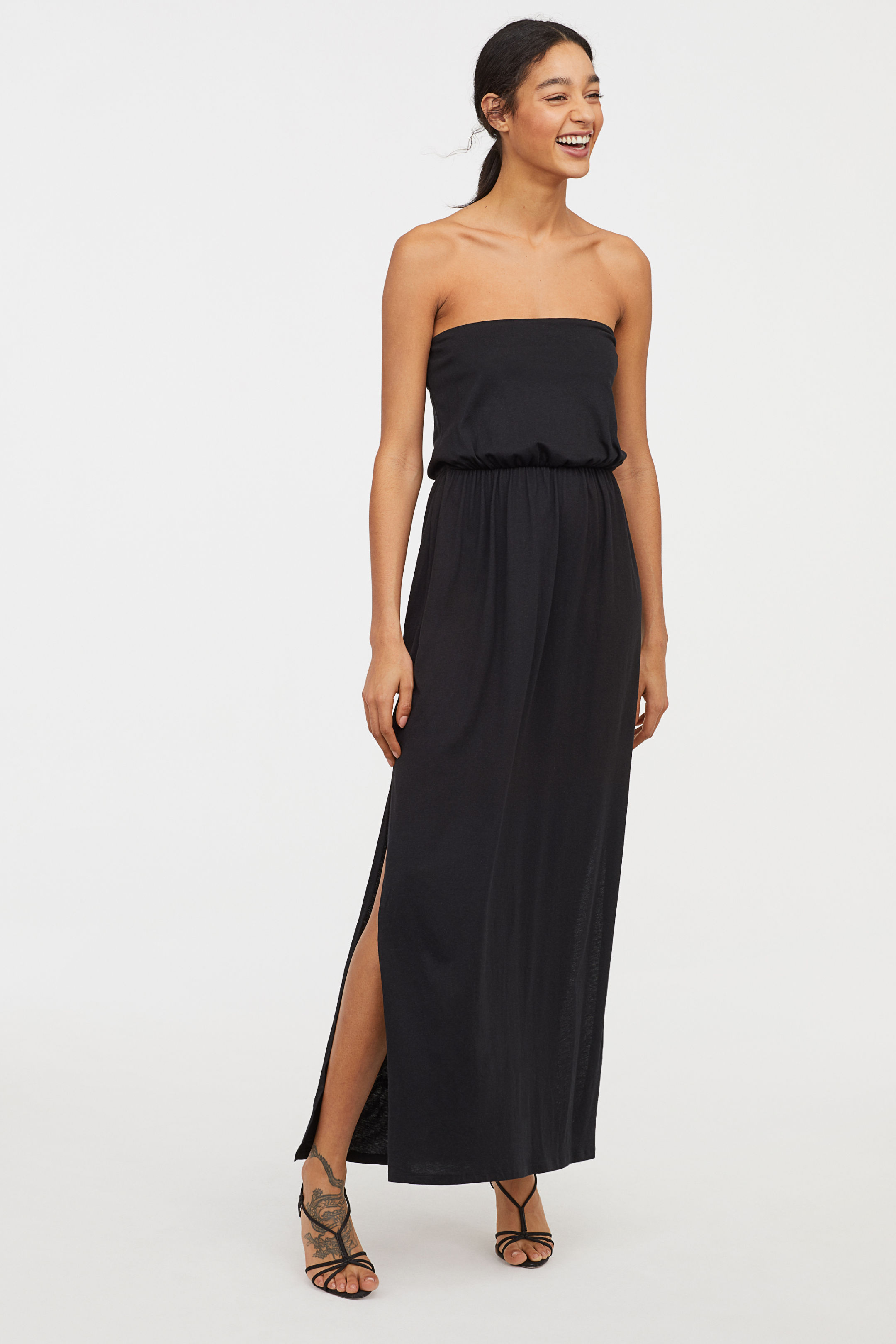 

Платье H&M S Черный 2200947RP5_черный