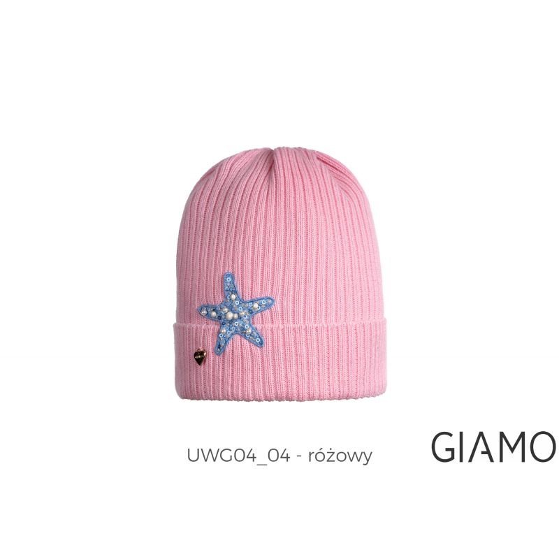 

Шапка "Звезда" GIAMO ОБЪЁМ 50/52 Розовый UWG04/2