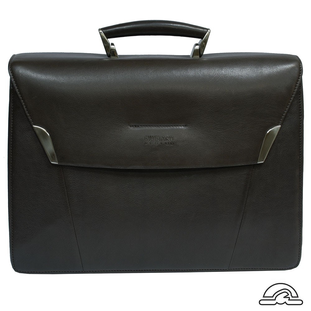 

Портфель кожаный Tony Perotti Giugiaro 9427-40 moro коричневый