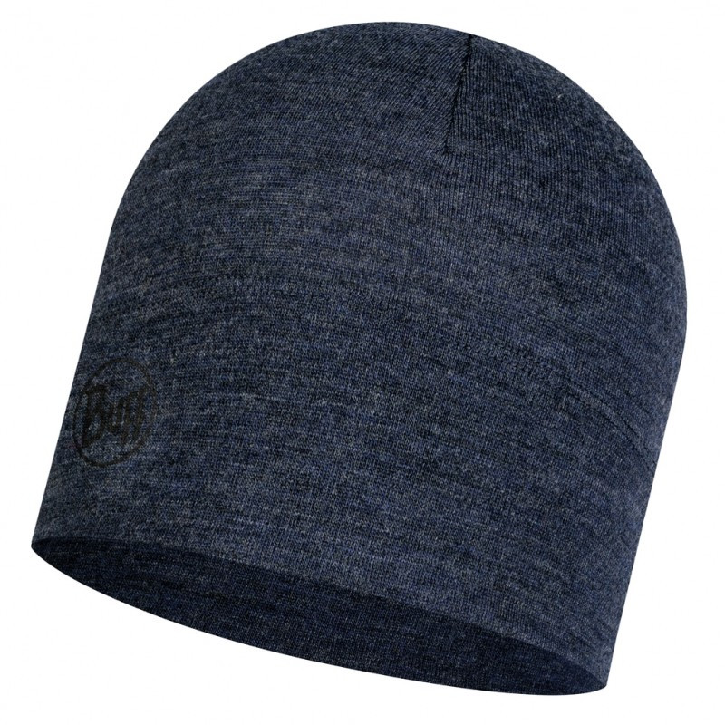 

Бафф BUFF® Midweight Merino Wool Hat night blue melange