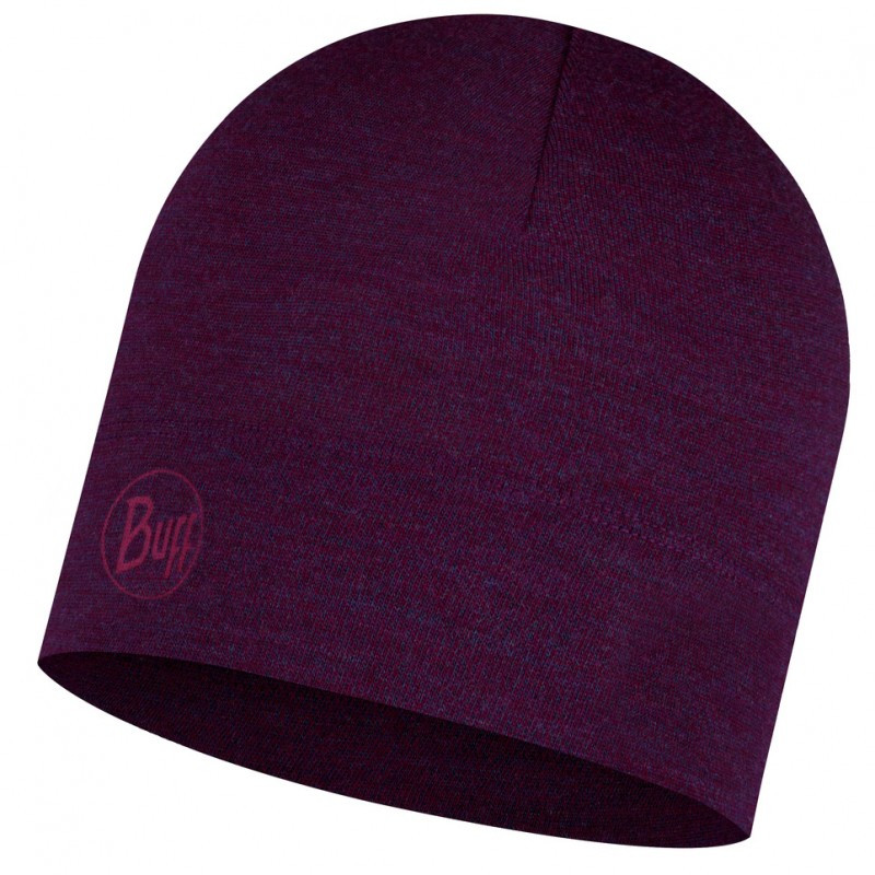 

Бафф BUFF® Midweight Merino Wool Hat purplish melange