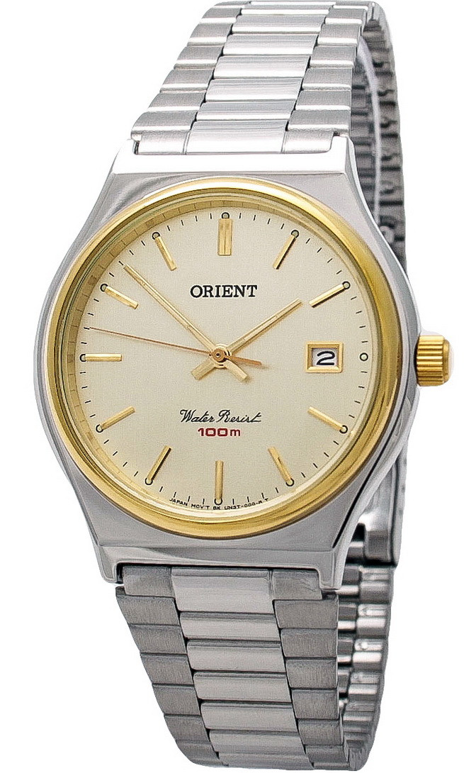 

Водонепроницаемые кварцевые наручные часы Orient FUN3T001C0 женские с минеральным стеклом