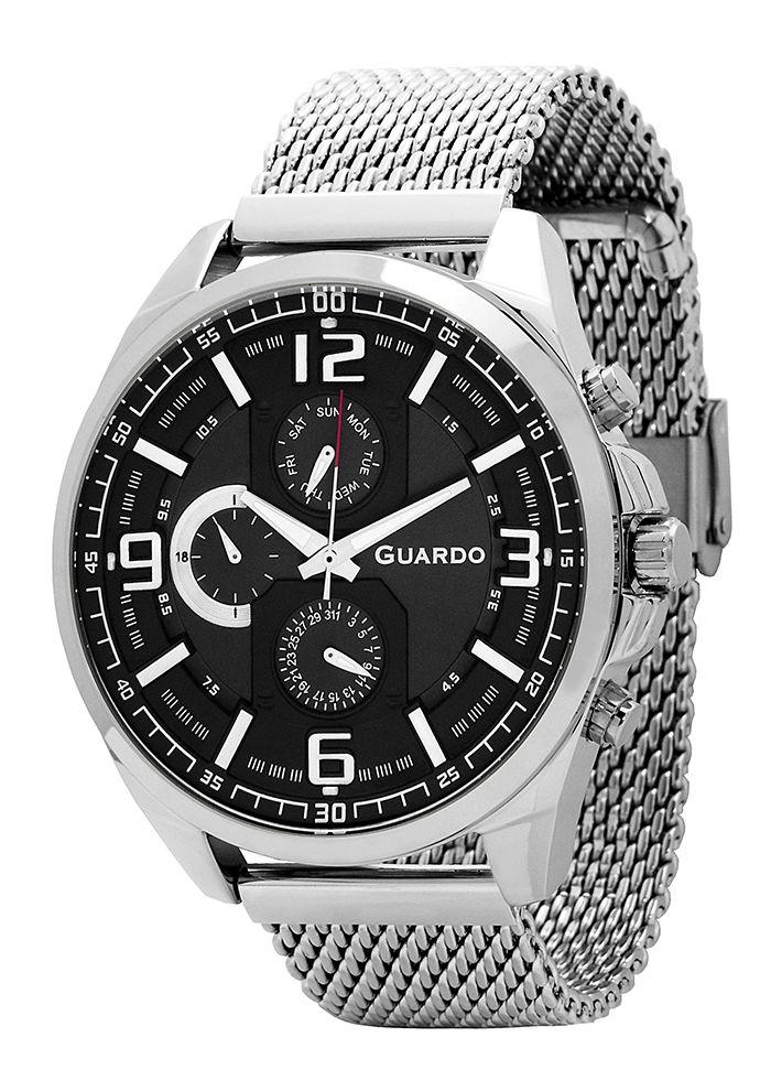 

Часы Guardo PREMIUM B01361(m) SB браслет V кварц.