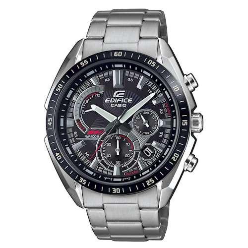 

Часы мужские стальные наручные оригинальные Япония Casio Edifice EFR-570DB-1AVUEF со стальным браслетом
