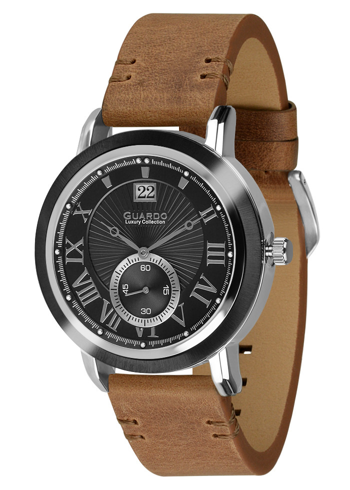 

Часы Guardo S01636 SBBr кварц.