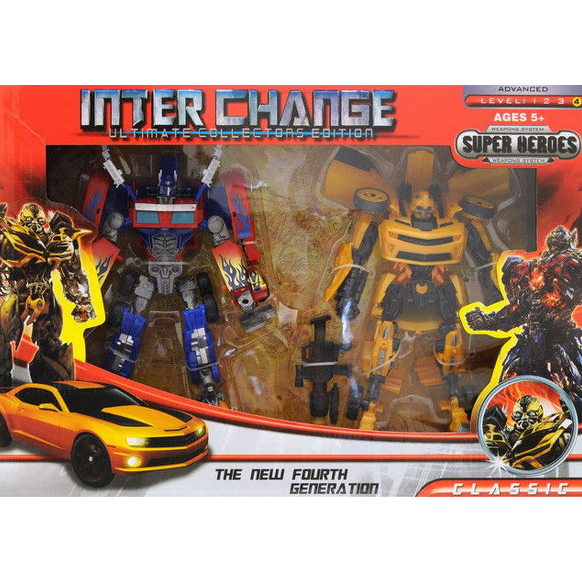 

Трансформер A-Toys бамблби и автобот Bumlebee прайм (4090)