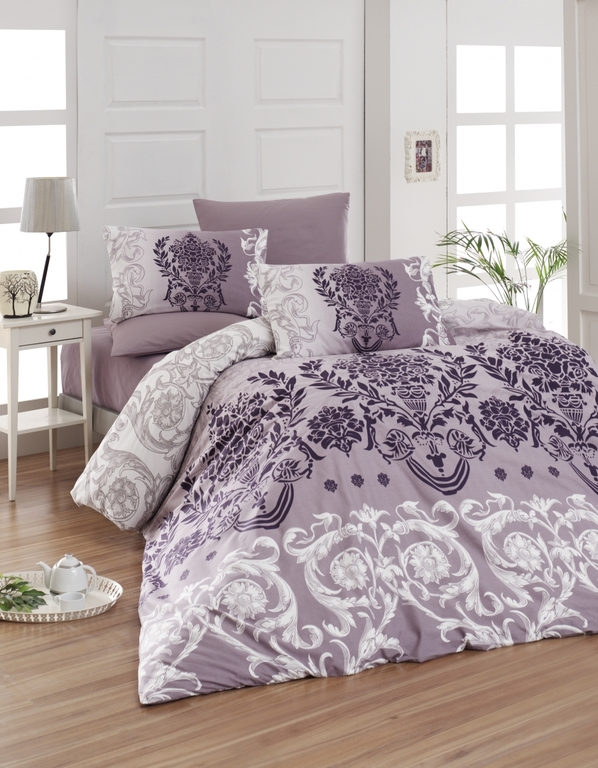 

Набор постельного белья First choice Dalyan mor m016413