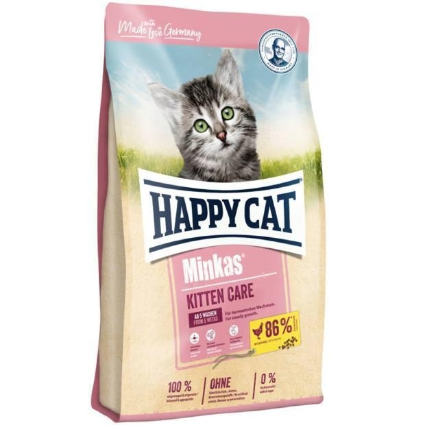 

Сухой корм для котят Happy Cat Minkas Kitten 10 кг
