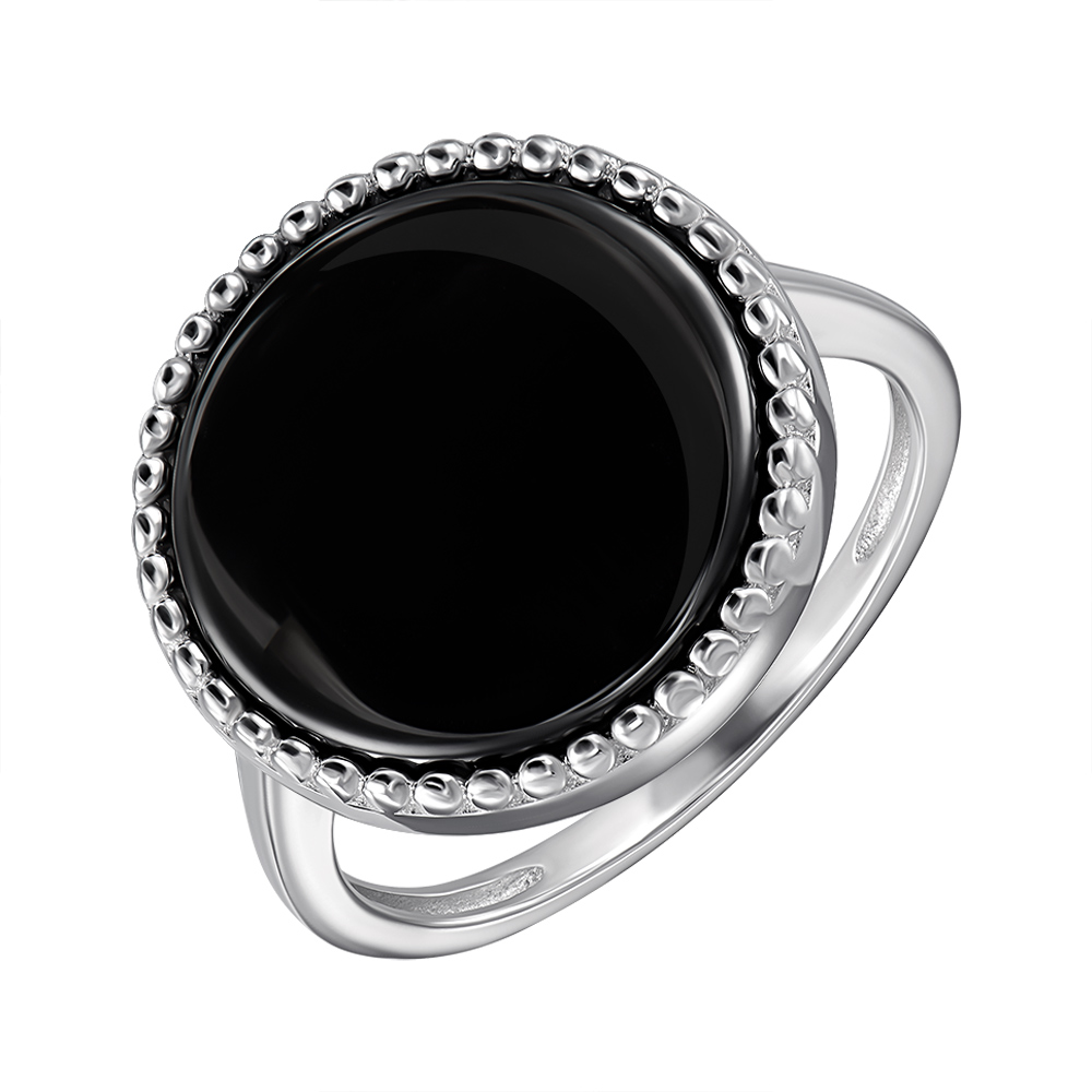 

Серебряное кольцо с керамикой 000147843 17.5 размера