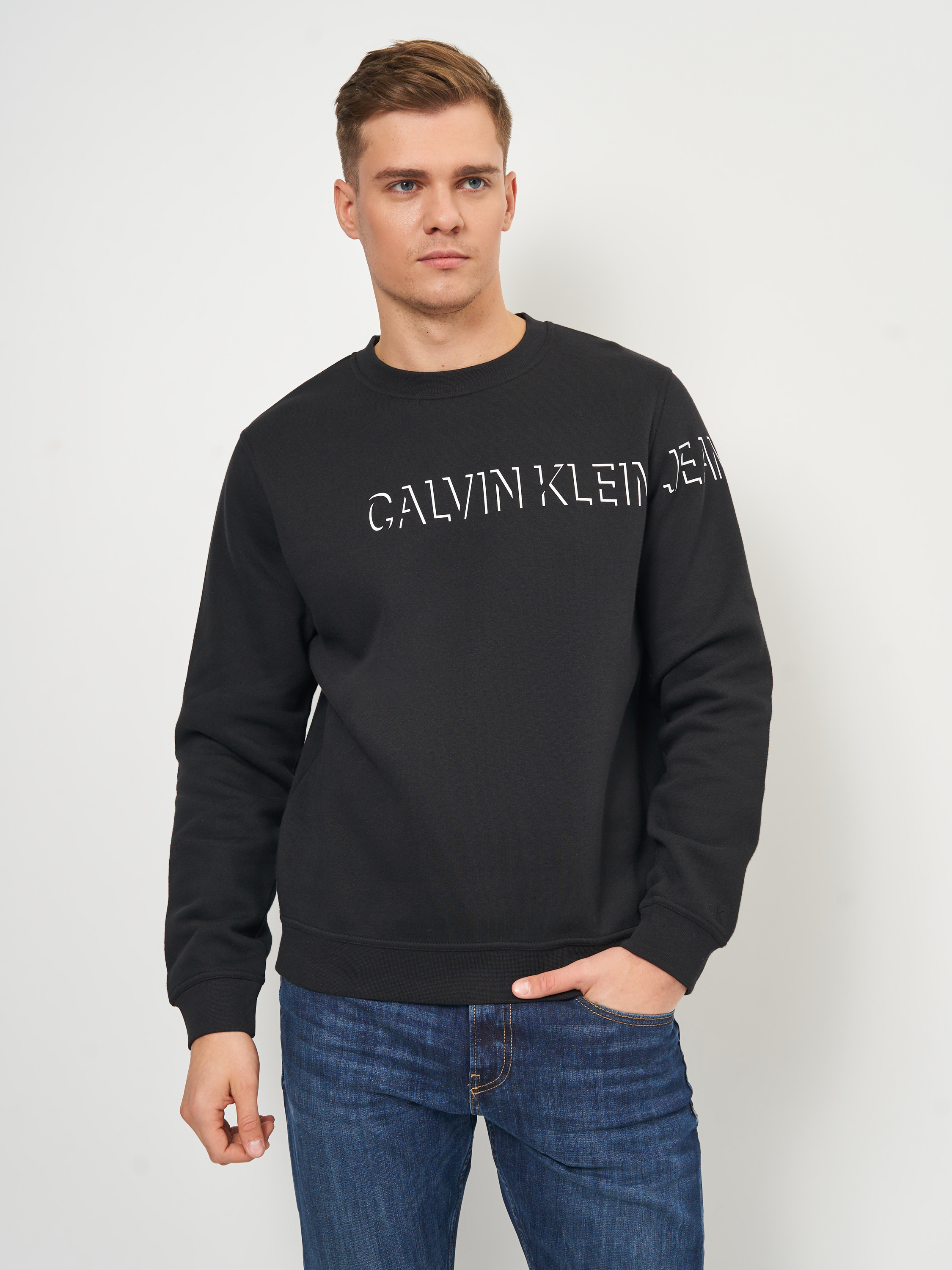 

Свитшот Calvin Klein Jeans Shadow Logo Crew Neck J30J318810-BEH XXL Black